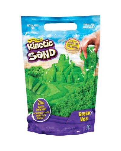 Spin Master Kinetic Sand Άμμος Kinetic – Χρώματα 0,9 Κιλ. - Πράσινη Άμμος (20107735)