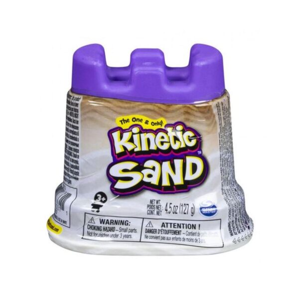 Spin Master Kinetic Sand   SandCastle Δοχείο Άμμου (127γρ)   Λευκό (White)