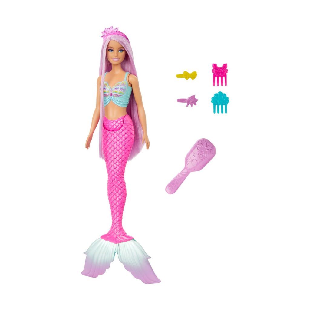 Mattel Barbie Barbie A Touch of Magic Mermaid Long ID Hair Doll (HRR00)