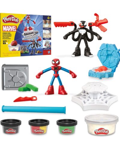 Hasbro Play-Doh Marvel: Spider-man - Launch And Slice Battle (F9827)