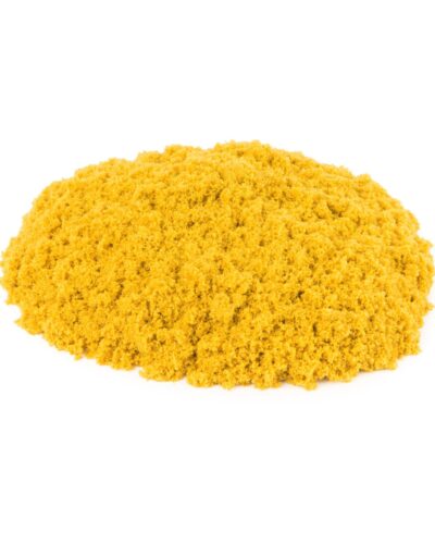 Spin Master Kinetic Sand - Neon Yellow Basic Sand 8oz box (20149739)