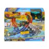 Mattel Hot Wheels Monster Trucks: Sharks VS. Dinos – Spiral Shark Smash Playset (JFR08)