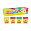 Hasbro Play-Doh: Doh & More – Vibrant 4 Pack (G0689)
