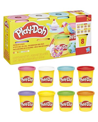 Hasbro Play-Doh: Doh & More - Rainbow 8 Pack (G0691)