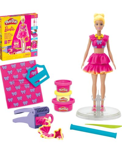 Hasbro Play-Doh: Fashion - Barbie Designer Dolls Ruffles And Bows (G1361)