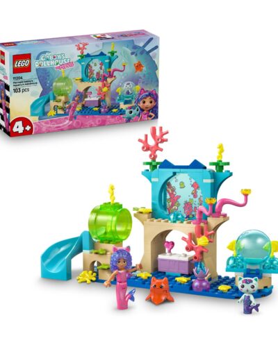 LEGO Gabby’s Dollhouse: Η Περιπέτεια της Γκάμπι- γοργόνας στο Ενυδρείο (11204)