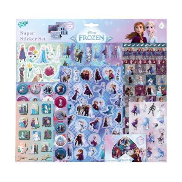 Totum: Disney Frozen - Σετ Αυτοκόλλητα - Super Sticker Set Totum: Disney Frozen Σετ Αυτοκόλλητα Super Sticker Set