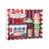 Melissa & Doug Pretend Play: Wood Scoop & Stack – Ice Cream Playset (6074871)