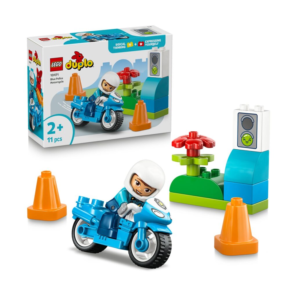 LEGO DUPLO Town: Μπλε Αστυνομική Μοτοσικλέτα (10471)