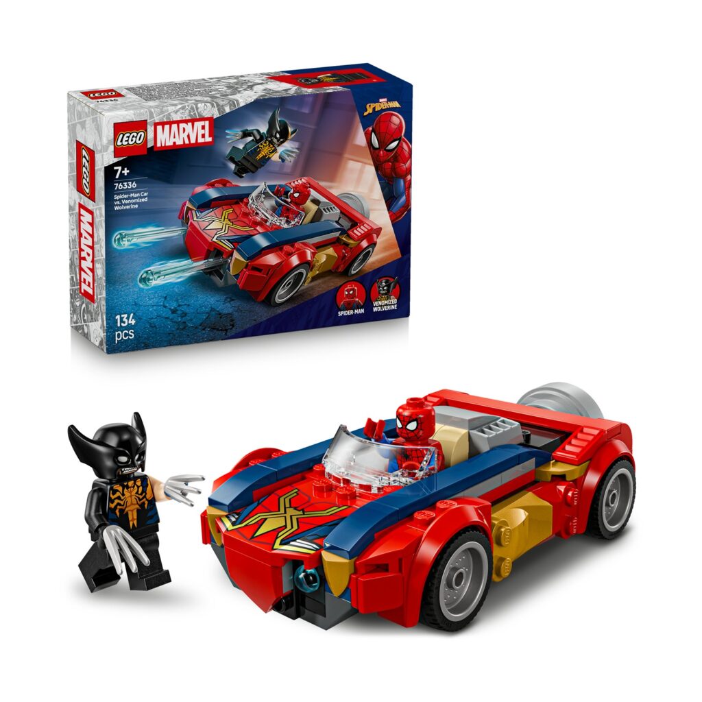 LEGO Marvel: Αυτοκίνητο Σπάιντερ-Μαν vs. Venomized Γούλβεριν (76336)