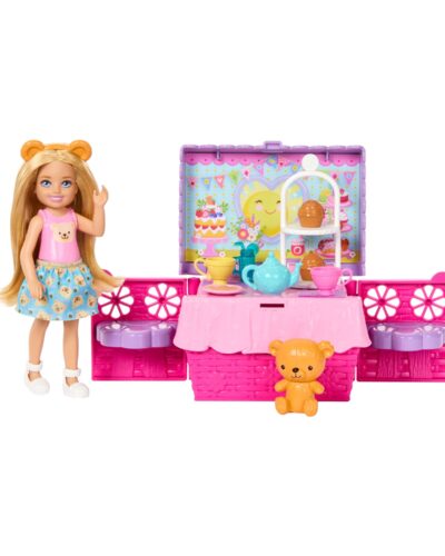 Mattel Barbie: Family & Friends - Club Chelsea Tea Party Picnic Set (JJB40)