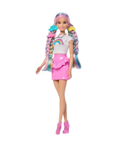 Mattel Barbie: Rainbow Sparkle Hair Doll (JJP07)