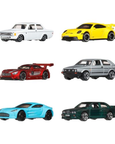 Mattel Hot Wheels: Silver Series - Euro Style Set of 6 TH 1:64 (JLB25)