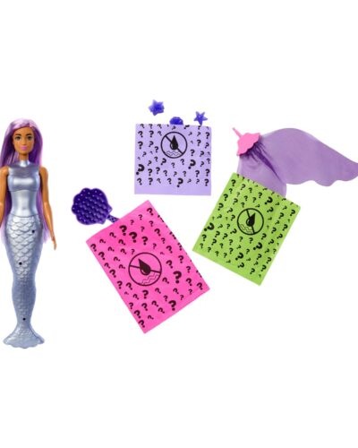 Mattel Barbie: Color Reveal Mermaid Series - Doll 6 Surprises (Random) (JFV58)
