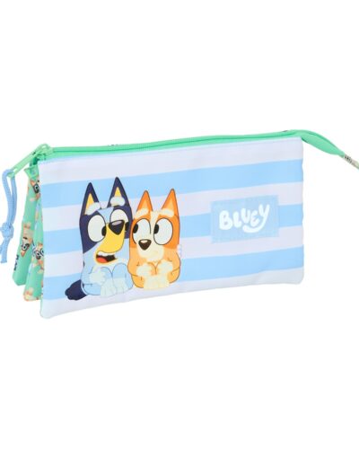 Safta: Bluey Sisters - Triple Pencil Case (812533744)