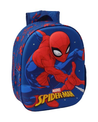 Safta: Spiderman - 3D Backpack with Led Lights (33cm) (622673892)