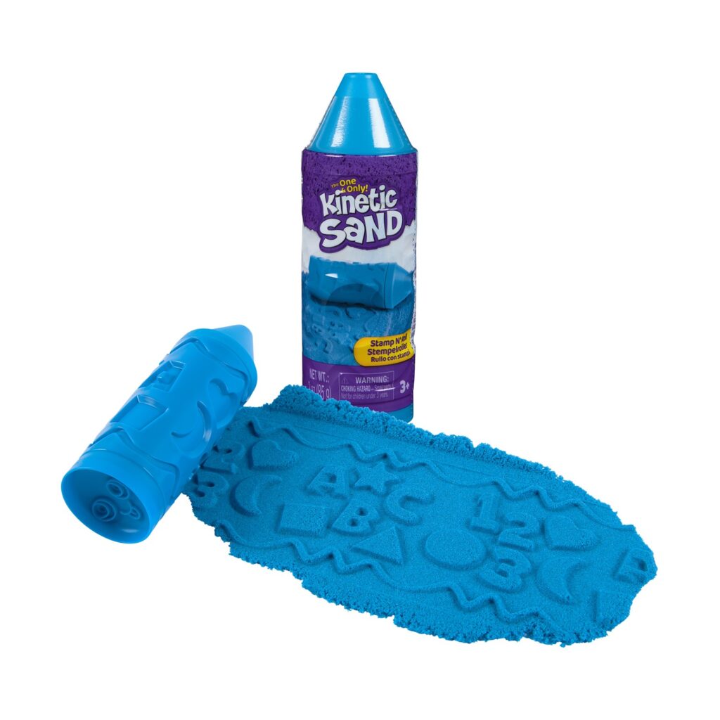 Spin Master Kinetic Sand: Stamp N' Roll - Blue (20156277)