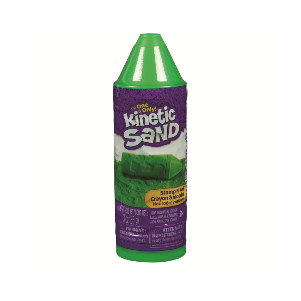 Spin Master Kinetic Sand: Stamp N' Roll - Green (20156278)