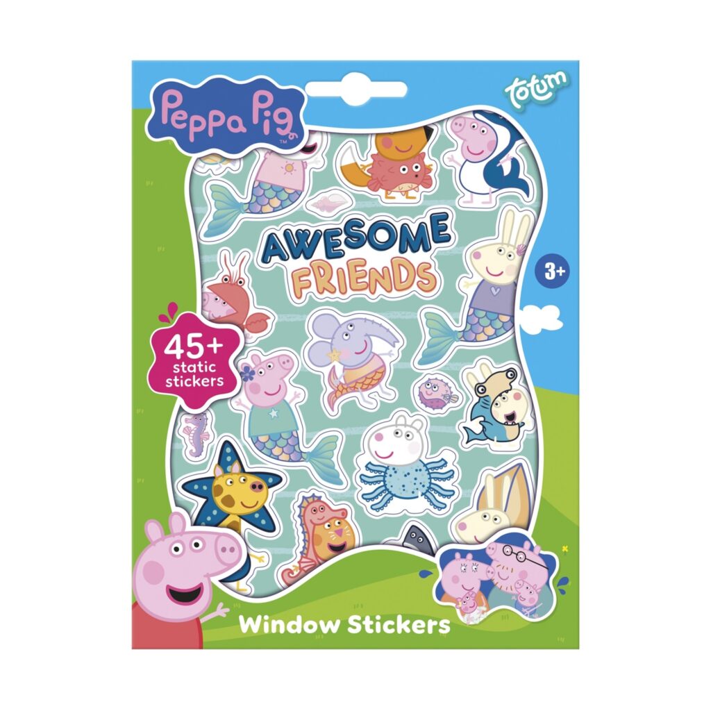 Totum Peppa Pig: Window Stickers (BT360129)
