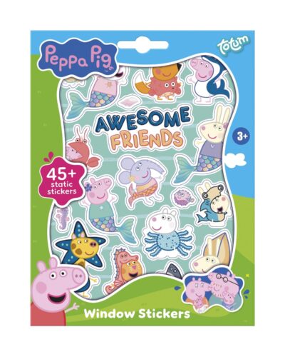 Totum Peppa Pig: Window Stickers (BT360129)