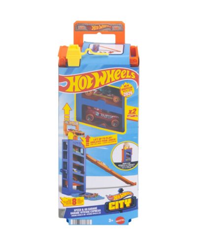 Mattel Hotwheels: City - Mini Garage Tracks - Speed & Go Garage (JMJ53)