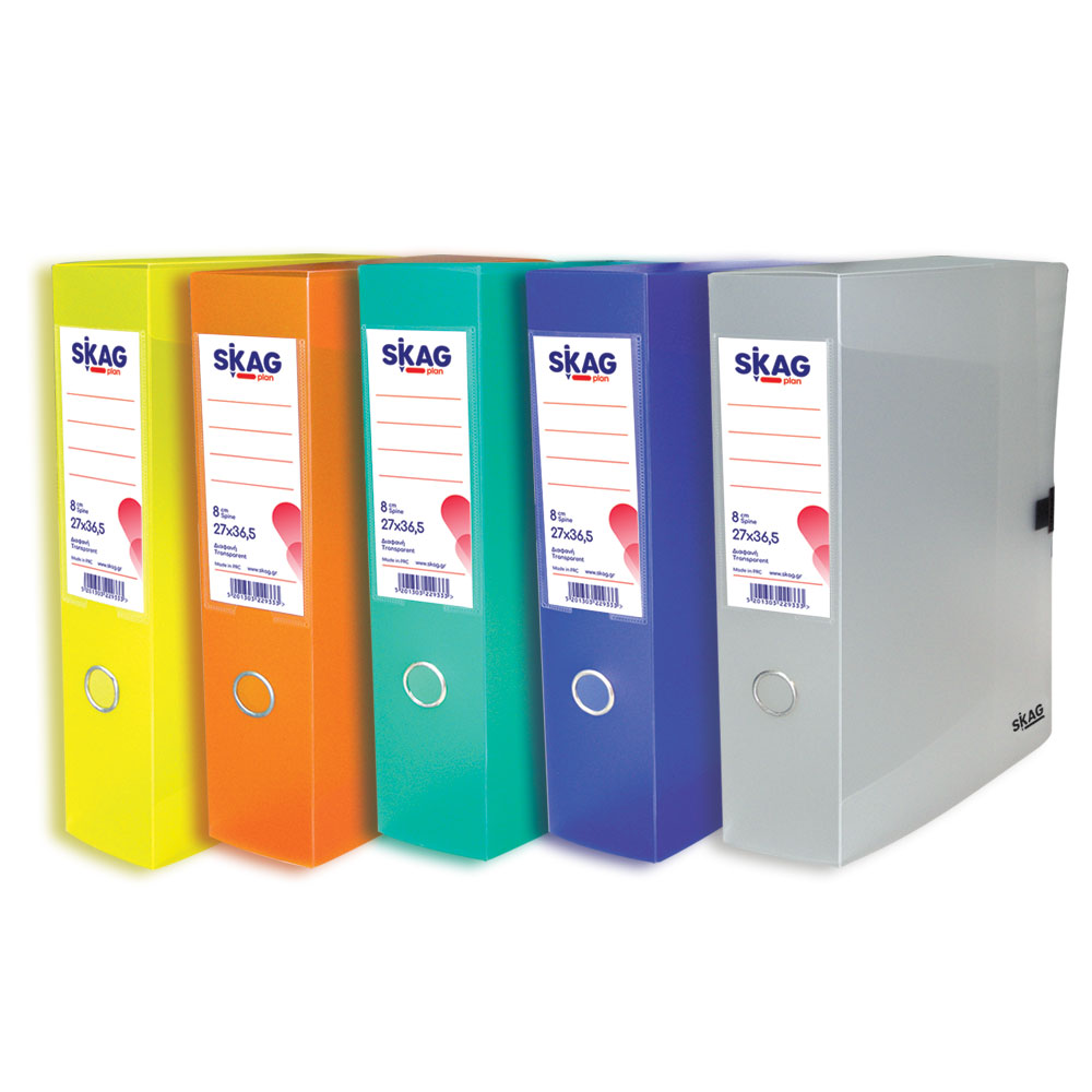 SKAG Κουτί Ρρ Κούμπωμα 36.5Χ27X8 5Χρωμ Διαφαν.Fancy