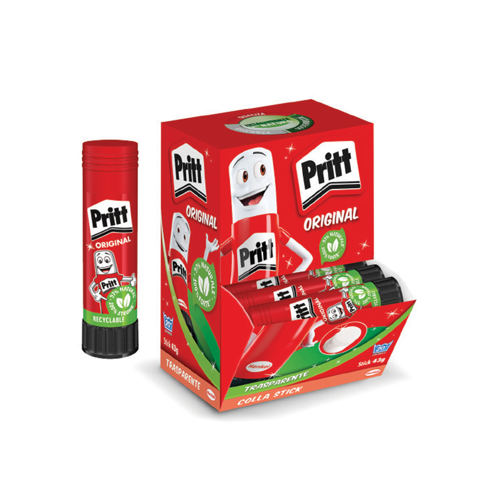 HENKEL PRITT Κόλλα Stick - 43g HENKEL PRITT Κόλλα Stick 43g