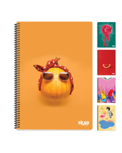 SKAG Θεματικά Τετράδια University Fun Κορίτσι 17X25 3Θεμ 80γρ Ν.9223