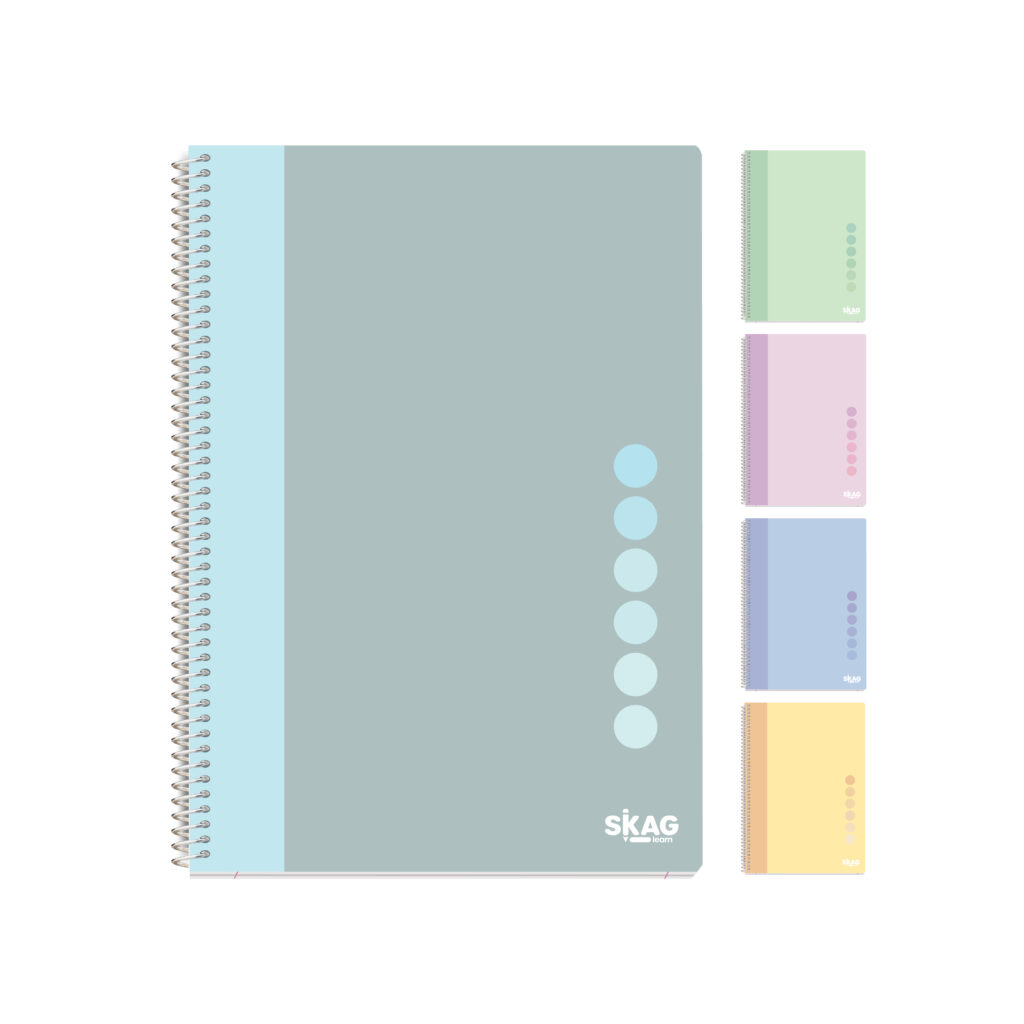 SKAG Θεματικό Τετράδιο Pastel Vibe 80γρ