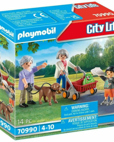 Playmobil Παππούς & Γιαγιά με Εγγονάκι (70990)