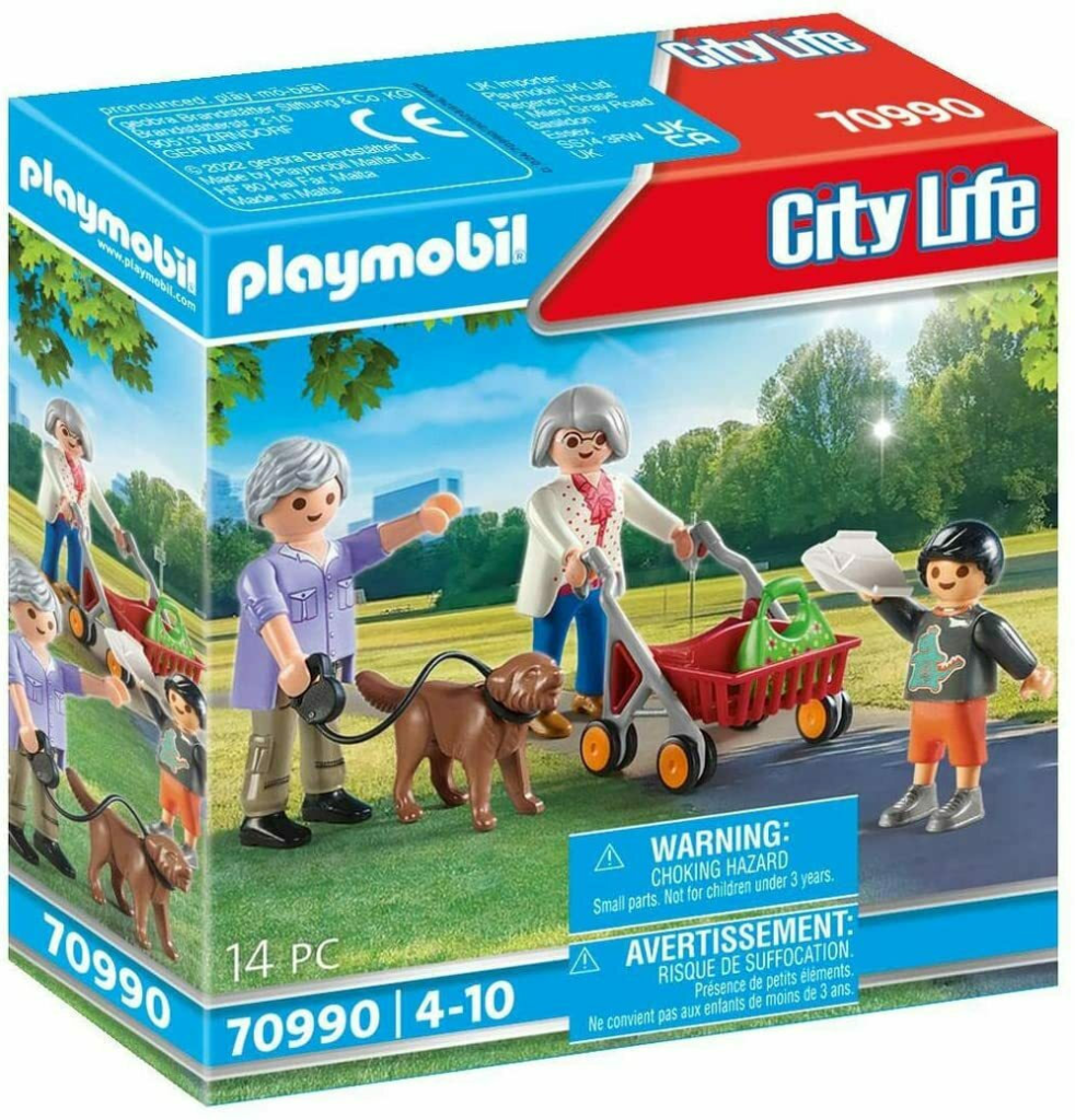 Playmobil Παππούς & Γιαγιά με Εγγονάκι (70990)