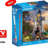 Playmobil Πυροσβέστης με Μοτοσικλέτα (71466)