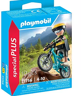 Playmobil Ποδηλάτης με Mountain Bike (71756)