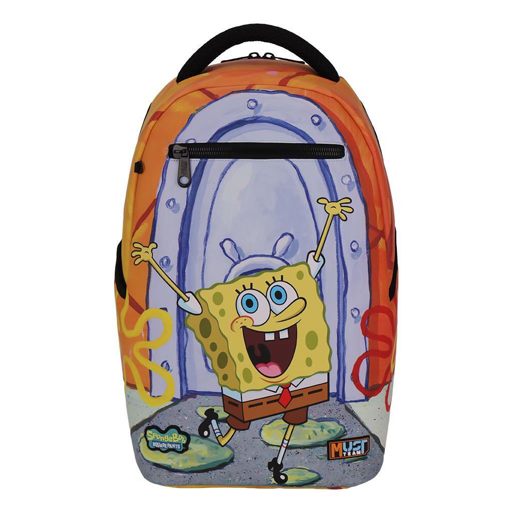 Τσάντα Πλάτης Spongebob Must Team 1 Κεντρική Θήκη