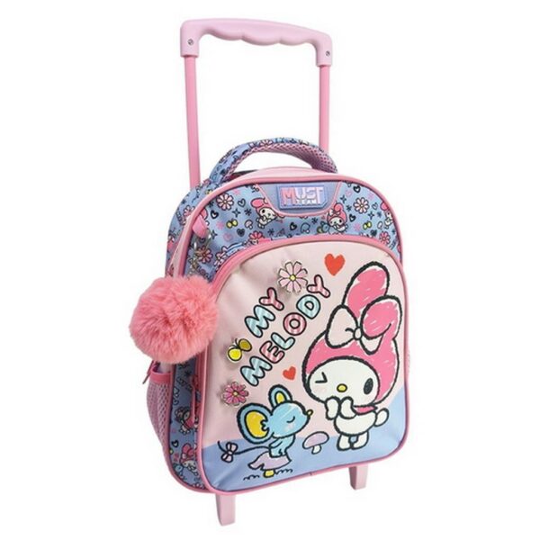 Σχολική Τσάντα Τρόλεϊ Νηπίου My Melody Mouse Must Team 2 Θήκες