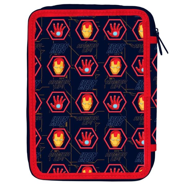 Σχολική Κασετίνα Διπλή Γεμάτη Avengers Iron Man Must 2 Θήκες - Image 2 Σχολική Κασετίνα Διπλή Γεμάτη Avengers Iron Man Must 2 Θήκες Image 2