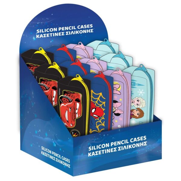 Σχολική Κασετίνα Σιλικόνης Disney Cars Must 1 Θήκη   Image 2