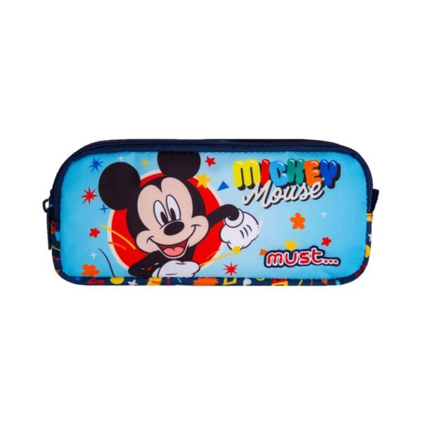 Σχολική Κασετίνα Βαρελάκι Disney Mickey Mouse Must 2 Θήκες Σχολική Κασετίνα Βαρελάκι Disney Mickey Mouse Must 2 Θήκες