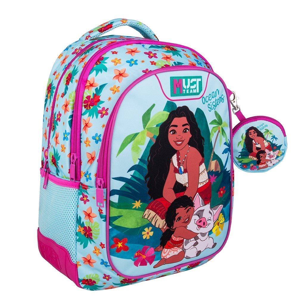 Σχολική Τσάντα Πλάτης Δημοτικού Disney Vaiana 2 Ocean Sisters Must Team 3 Θήκες