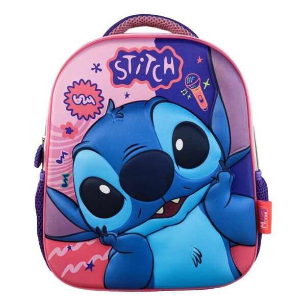 Σχολική Τσάντα Πλάτης Νηπίου Disney Stitch Must Team 3D Eva 1 Θήκη
