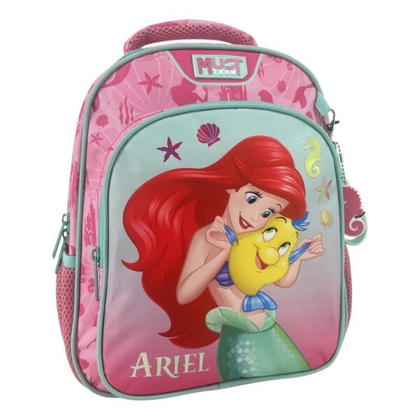 Σχολική Τσάντα Πλάτης Νηπίoυ Disney Princess Ariel Must Team 2 Θήκες