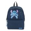 Τσάντα Πλάτης Disney Stitch Must Team Blue 2 Κεντρικές Θήκες