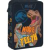 Σχολική Κασετίνα Διπλή Γεμάτη Jurassic World More Teeth Must Team