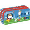 Σχολική Κασετίνα Βαρελάκι Must Team Soccer Player Animals 2 Θήκες
