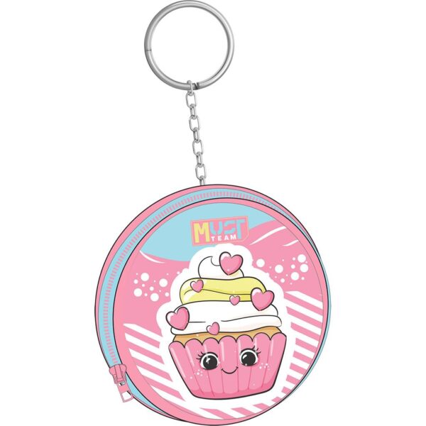 Σχολική Τσάντα Τρόλεϊ Νηπίου Must Team Pink Cupcake 2 Θήκες - Image 3 Σχολική Τσάντα Τρόλεϊ Νηπίου Must Team Pink Cupcake 2 Θήκες Image 3