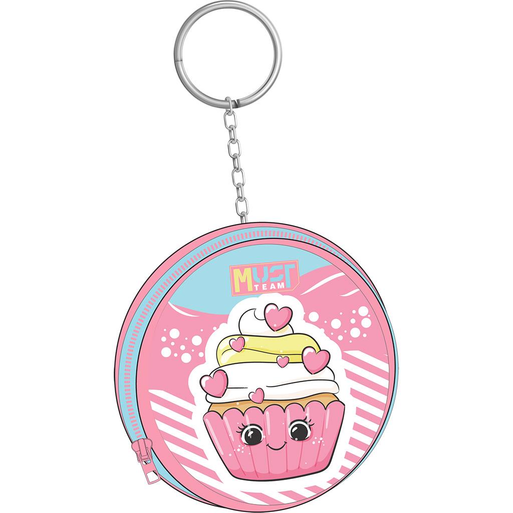 Σχολική Τσάντα Τρόλεϊ Νηπίου Must Team Pink Cupcake 2 Θήκες - Image 3 Σχολική Τσάντα Τρόλεϊ Νηπίου Must Team Pink Cupcake 2 Θήκες Image 3
