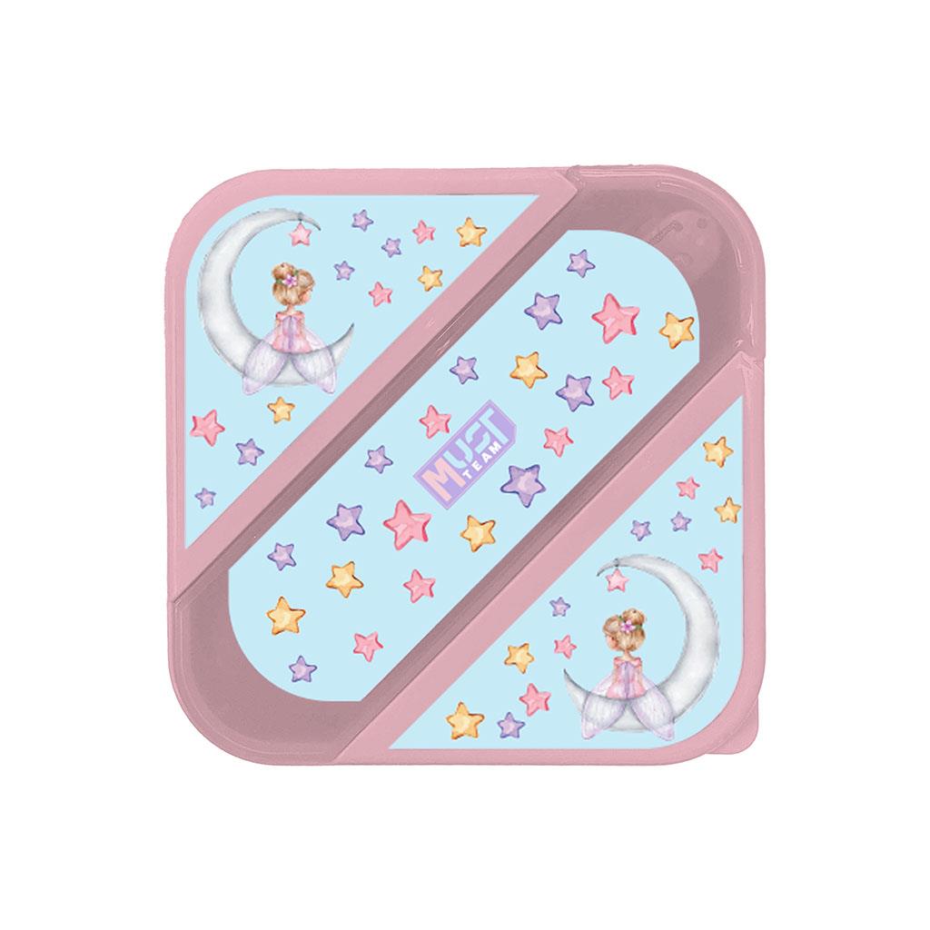 Σετ Φαγητού PP Must Team Night Fairy Φαγητοδοχείο 850ml-Παγούρι PP 400ml - Image 3 Σετ Φαγητού PP Must Team Night Fairy Φαγητοδοχείο 850ml Παγούρι PP 400ml Image 3