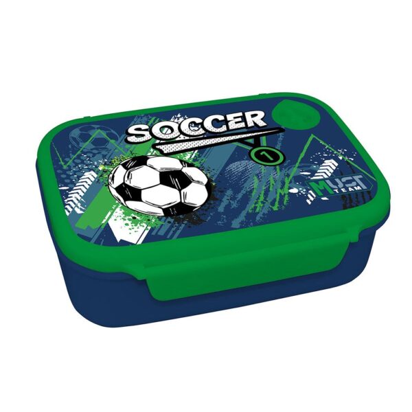 Σετ Φαγητού Must Team Soccer Φαγητοδοχείο PP 800ml Παγούρι Ανοξείδωτο 500ml   Image 3