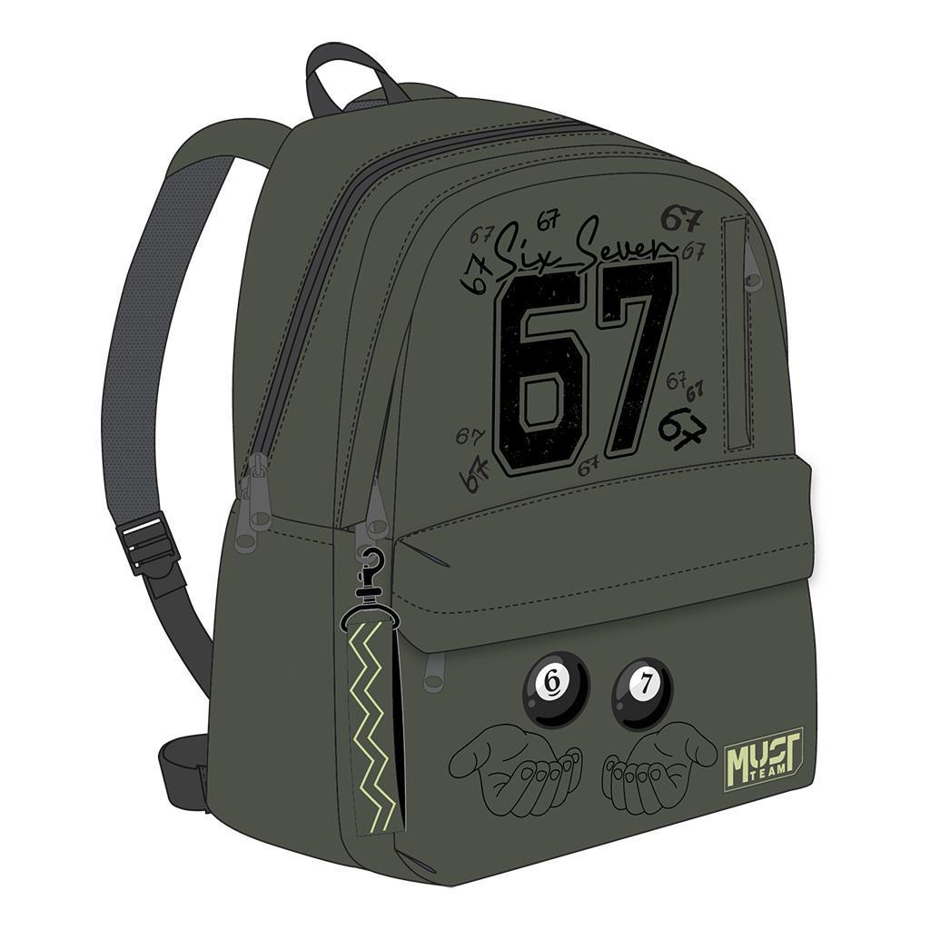 ΤΣΑΝΤΑ ΠΛΑΤΗΣ MUST TEAM MONOCHROME CLASSIC 32Χ19Χ42ΕΚ 2 ΚΕΝΤΡΙΚΕΣ ΘΗΚΕΣ 67 ΧΑΚΙ
