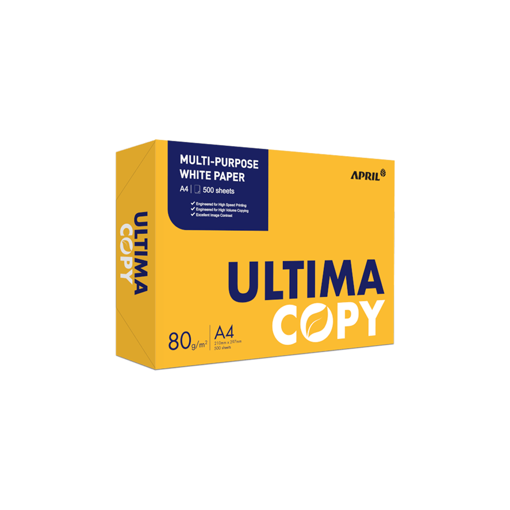 Ultima Copy Χαρτί Ξηρογραφικό A4 80gsm Λευκό (500 Φύλλα)
